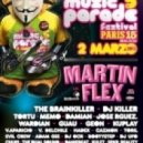 Martin Flex / PuRe SX - Music Parade Festival - Club Paris 15, Malaga, Spain - 02/03/2013 ()