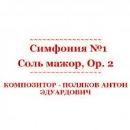 Антон Поляков - Симфония №1 Соль мажор, Op. 2 II. Largo